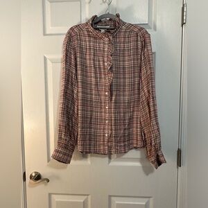 NWT ❄️ Market Spruce flannel top